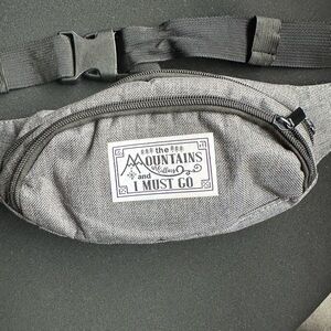 'The Mountains Are Calling and I Must Go' Fanny Pack